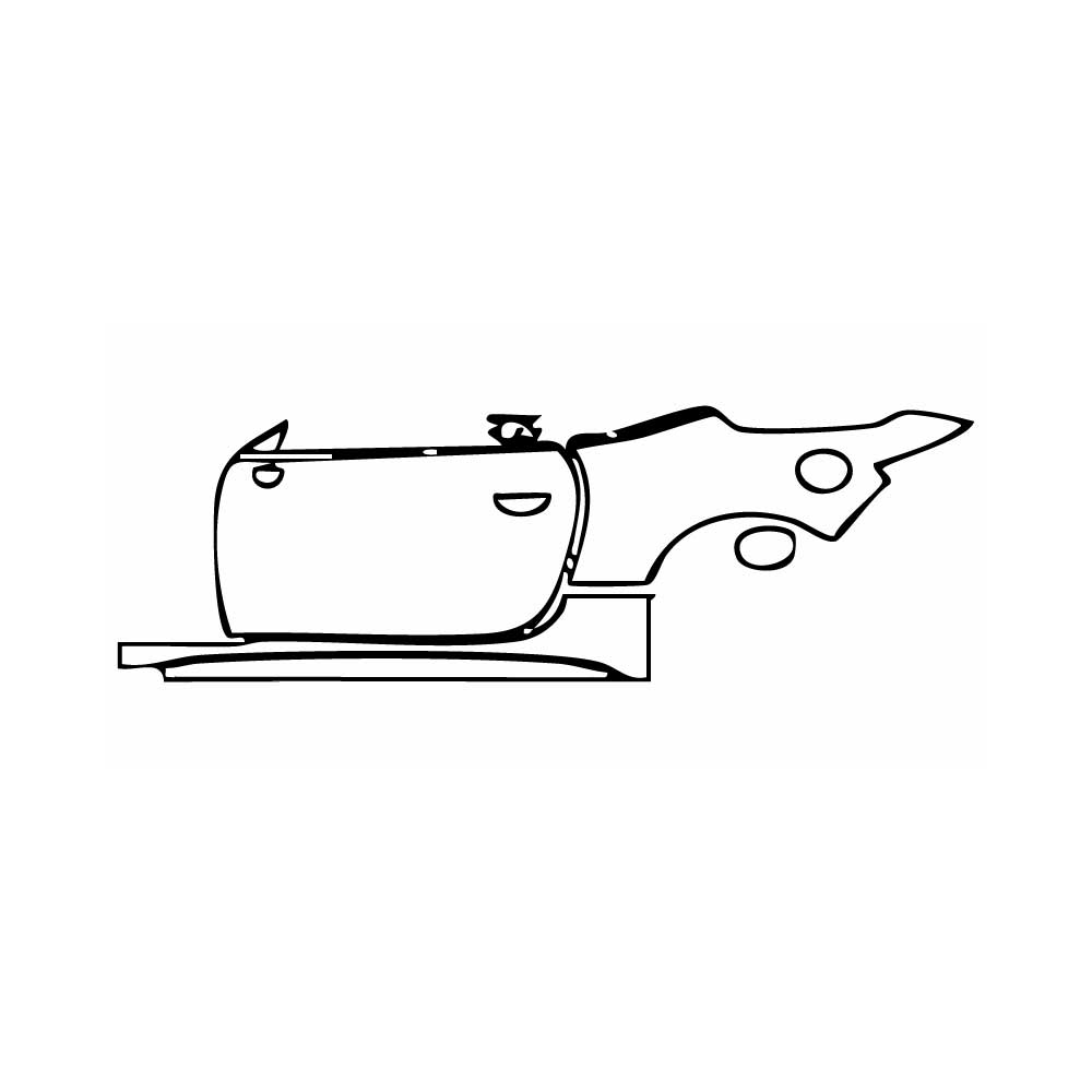 Voorgesneden PPF Maserati GranCabrio Trofeo 2025