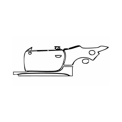 Voorgesneden PPF Maserati GranCabrio Trofeo 2025