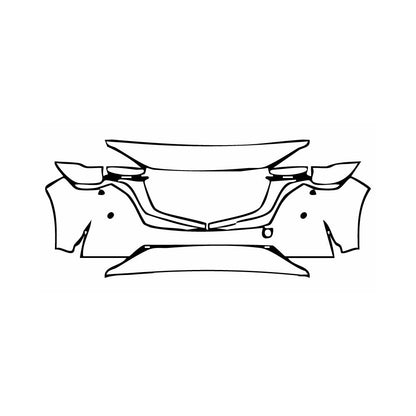 Voorgesneden PPF Mazda CX-60 (EU) Exclusive-Line 2025