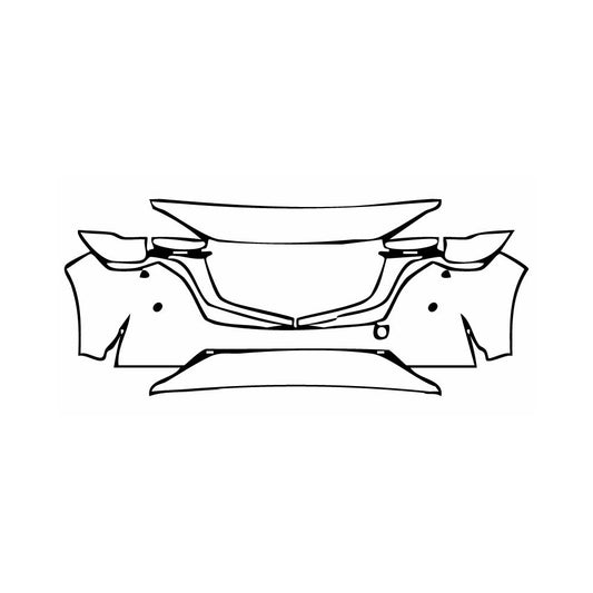 Voorgesneden PPF Mazda CX-60 (EU) Exclusive-Line 2025