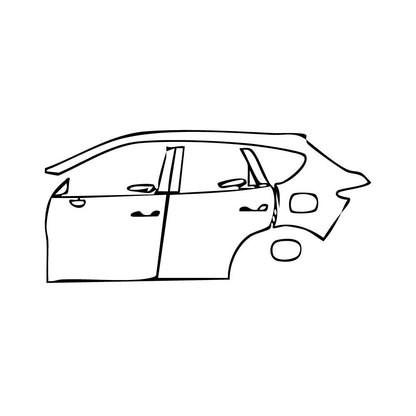 Voorgesneden PPF Mazda CX-60 (EU) Exclusive-Line 2025