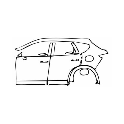 Voorgesneden PPF Mazda CX-60 (EU) Homura 2025