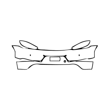 Voorgesneden PPF Porsche 718 Cayman Cayman GT4RS 2025