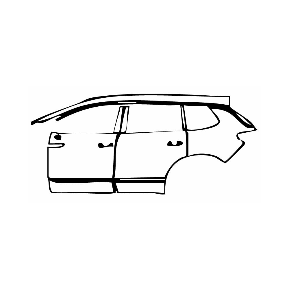 Voorgesneden PPF Volkswagen Talagon Base 2025