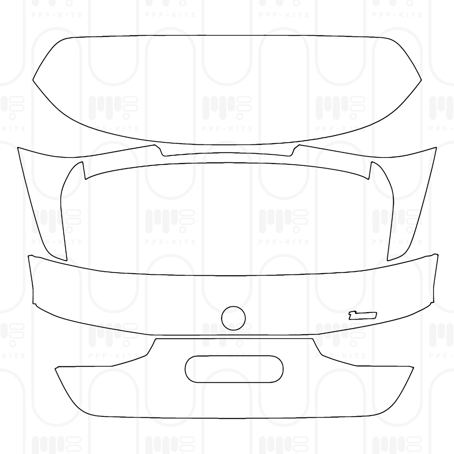 Pre-Cut PPF BMW 1 Series 5-door Sports Hatch M Sport 2025