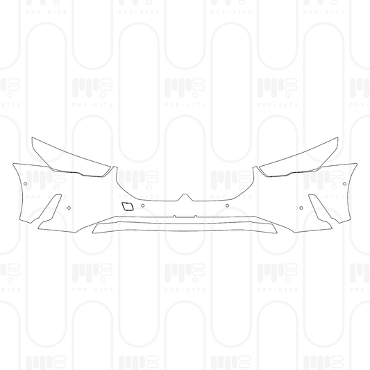 Voorgesneden PPF BMW i5 Saloon Standard Wheelbase Base 2025