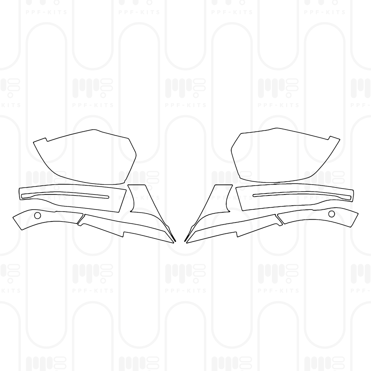 Voorgesneden PPF BMW i5 Saloon Standard Wheelbase M60i 2025