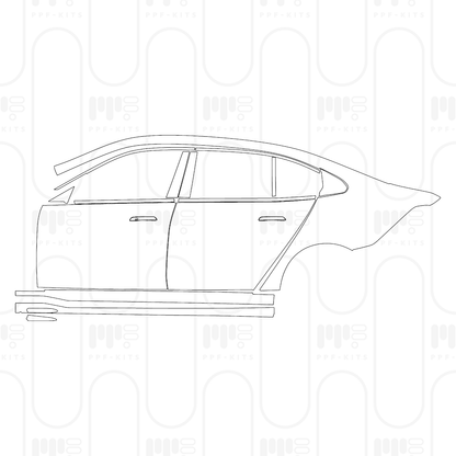 Voorgesneden PPF BMW i5 Saloon Extended Wheelbase Luxury 2025