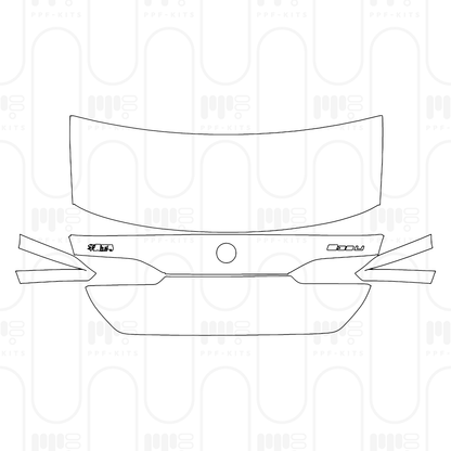 Voorgesneden PPF BMW i5 Saloon Extended Wheelbase Luxury 2025