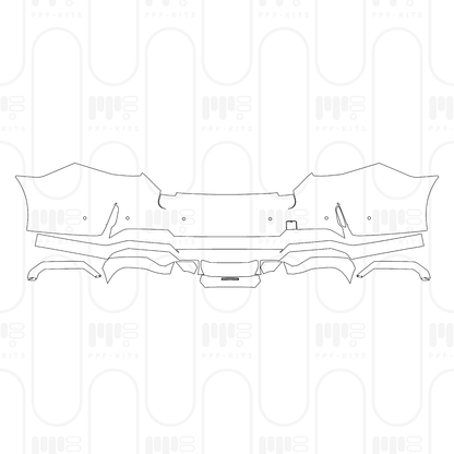 Voorgesneden PPF BMW i5 Saloon Extended Wheelbase M Sports Suit 2025