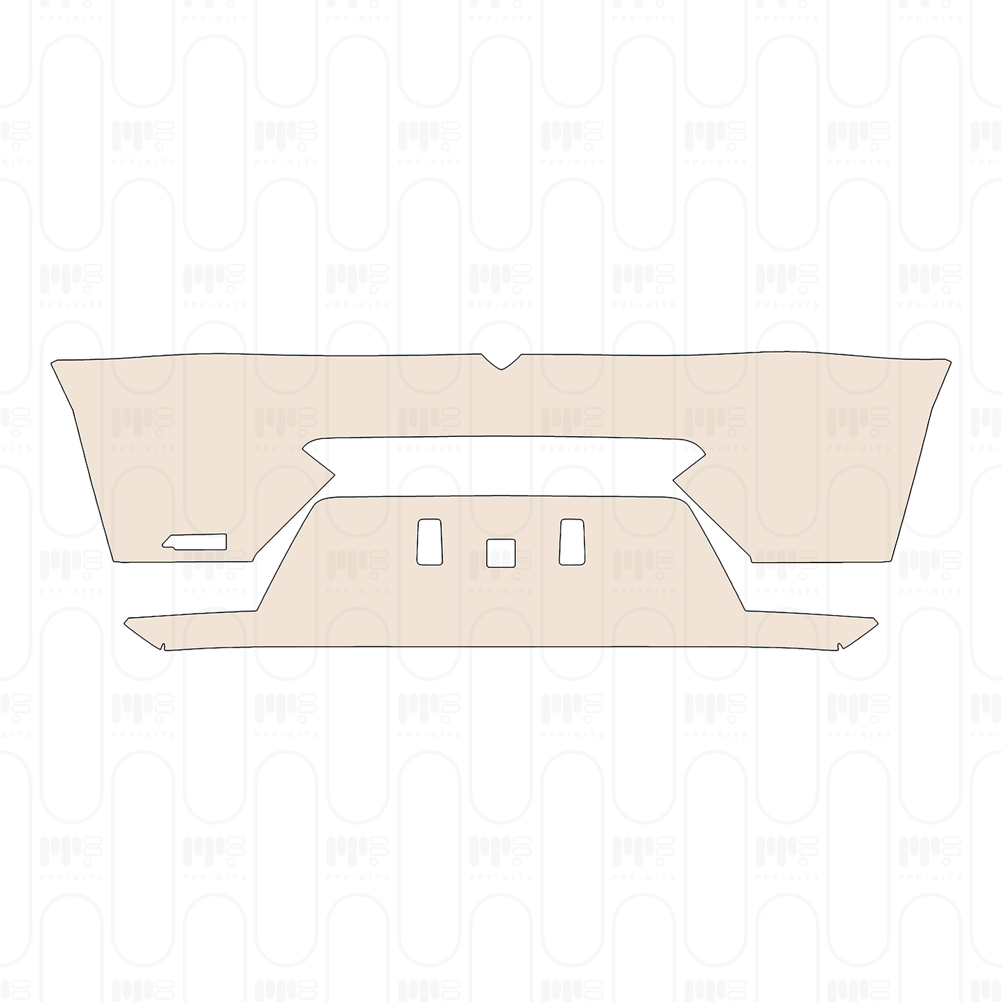 Trunk Lid with "408" Emblem