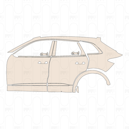 Voorgesneden PPF Audi Q5 Standard Wheelbase S-line 2026