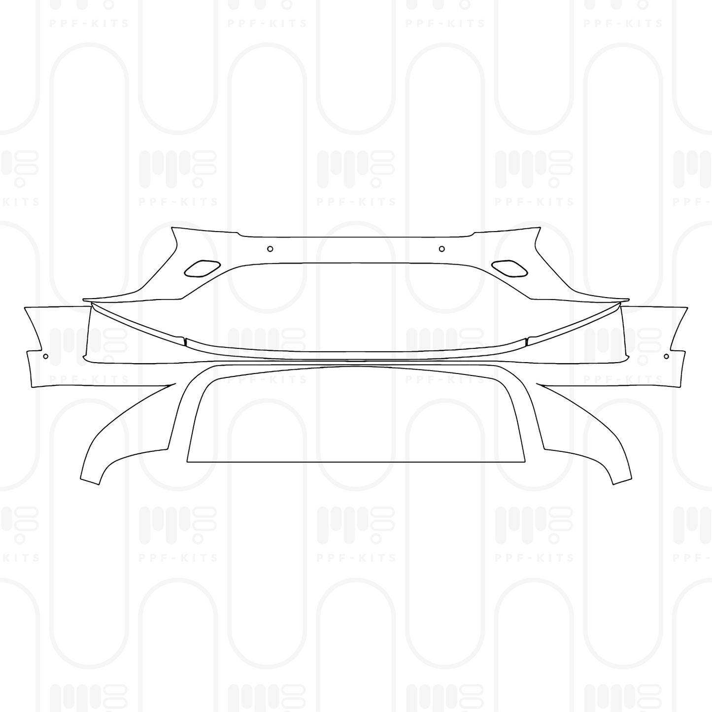 Pre-Cut PPF Bentley Bentayga Extended Wheelbase Base 2025