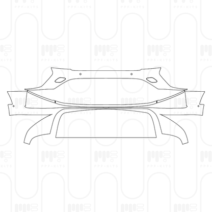 Pre-Cut PPF Bentley Bentayga Extended Wheelbase Base 2025