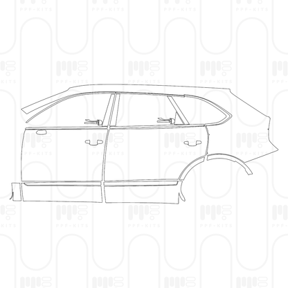 Pre-Cut PPF Bentley Bentayga Extended Wheelbase Base 2025