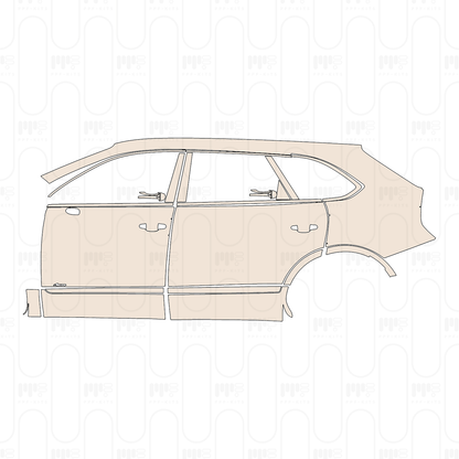 Voorgesneden PPF Bentley Bentayga Extended Wheelbase Azure 2025