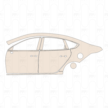 Voorgesneden PPF BYD Seal 05 DM-i 2025
