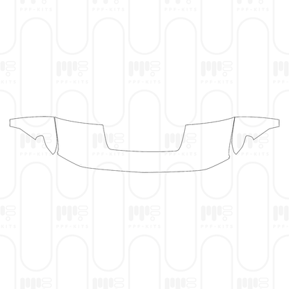 Voorgesneden PPF Chevrolet Silverado HD 2500 HD LT 2025