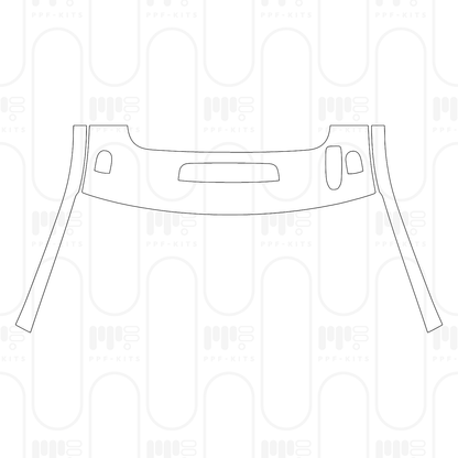 Voorgesneden PPF Chevrolet Silverado HD 2500 HD LT 2025