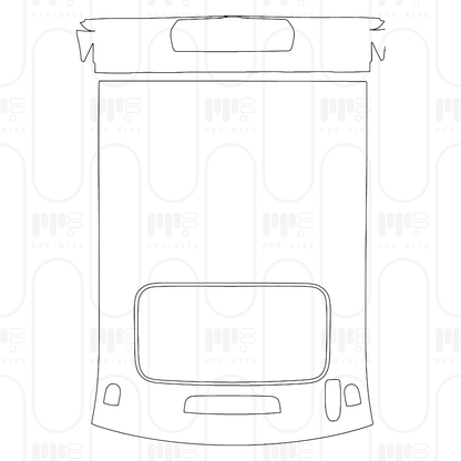 Voorgesneden PPF Chevrolet Silverado HD 2500 HD LT 2025