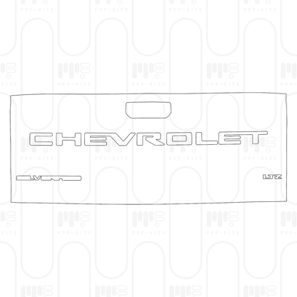 Voorgesneden PPF Chevrolet Silverado HD 2500 HD LTZ 2025