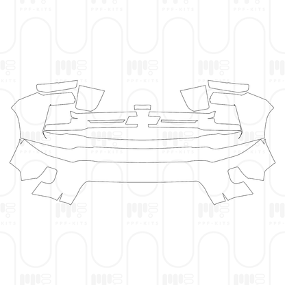 Voorgesneden PPF Chevrolet Silverado HD 2500 HD LT 2025