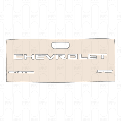 Voorgesneden PPF Chevrolet Silverado HD 2500 HD ZR2 2025
