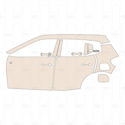 Voorgesneden PPF Citroen ��-C3 (EU) 2025