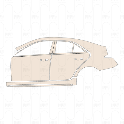 Voorgesneden PPF Cadillac CT4 Sport 2025