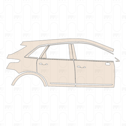 Voorgesneden PPF Cadillac XT5 (US) 2026
