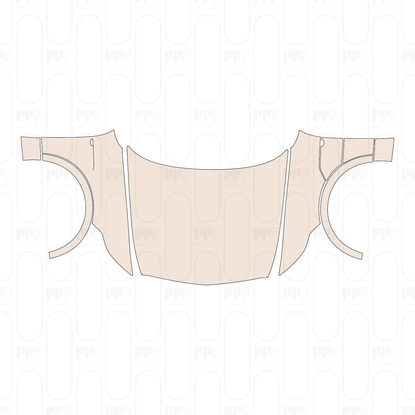 Voorgesneden PPF Cadillac LYRIQ 2025