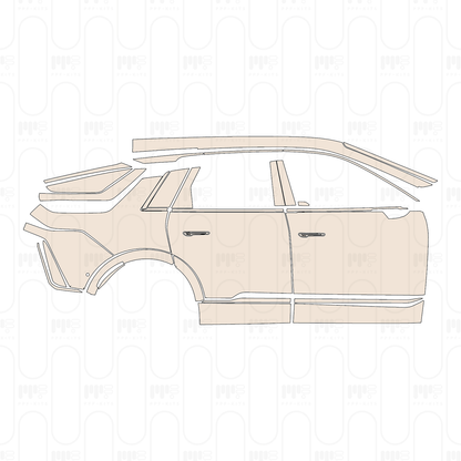 Voorgesneden PPF Cadillac LYRIQ 2025
