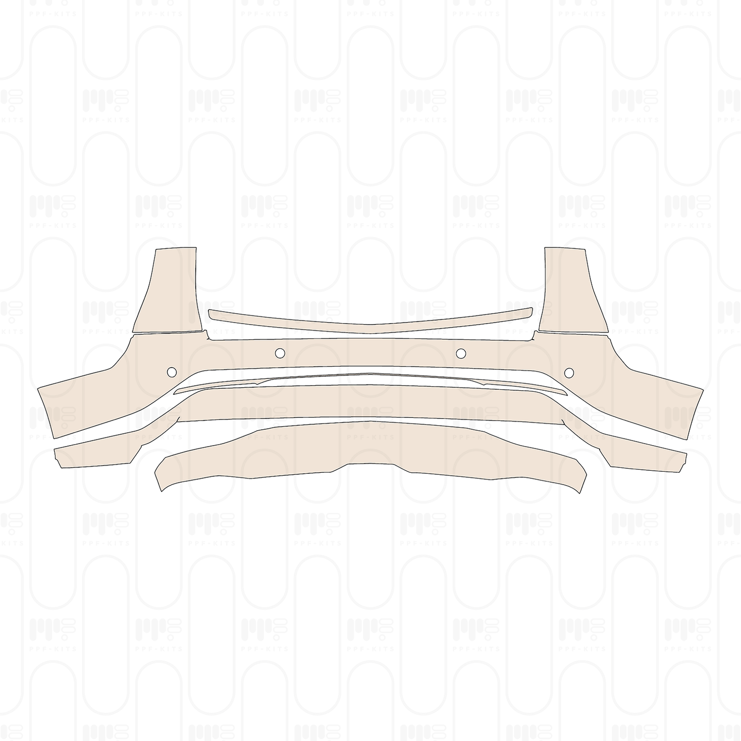 Voorgesneden PPF Cadillac LYRIQ 2025