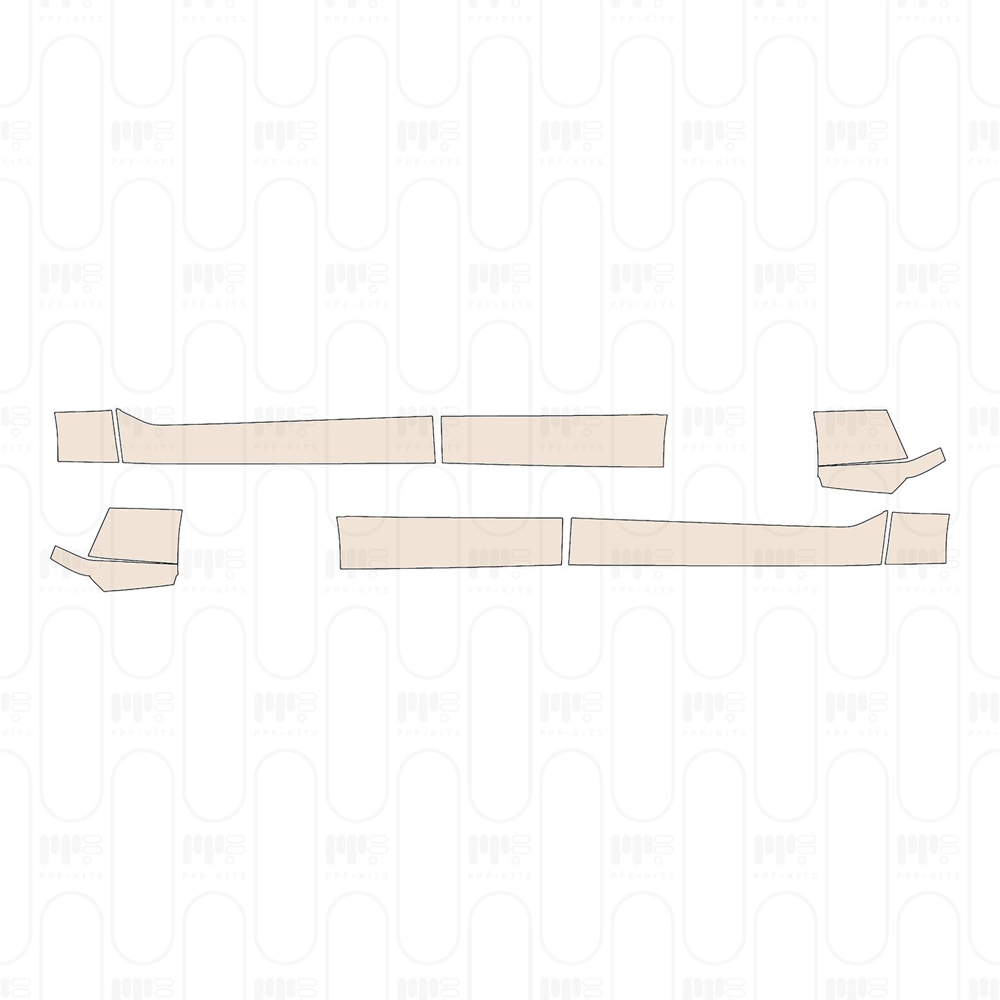 Voorgesneden PPF Cadillac LYRIQ 2025