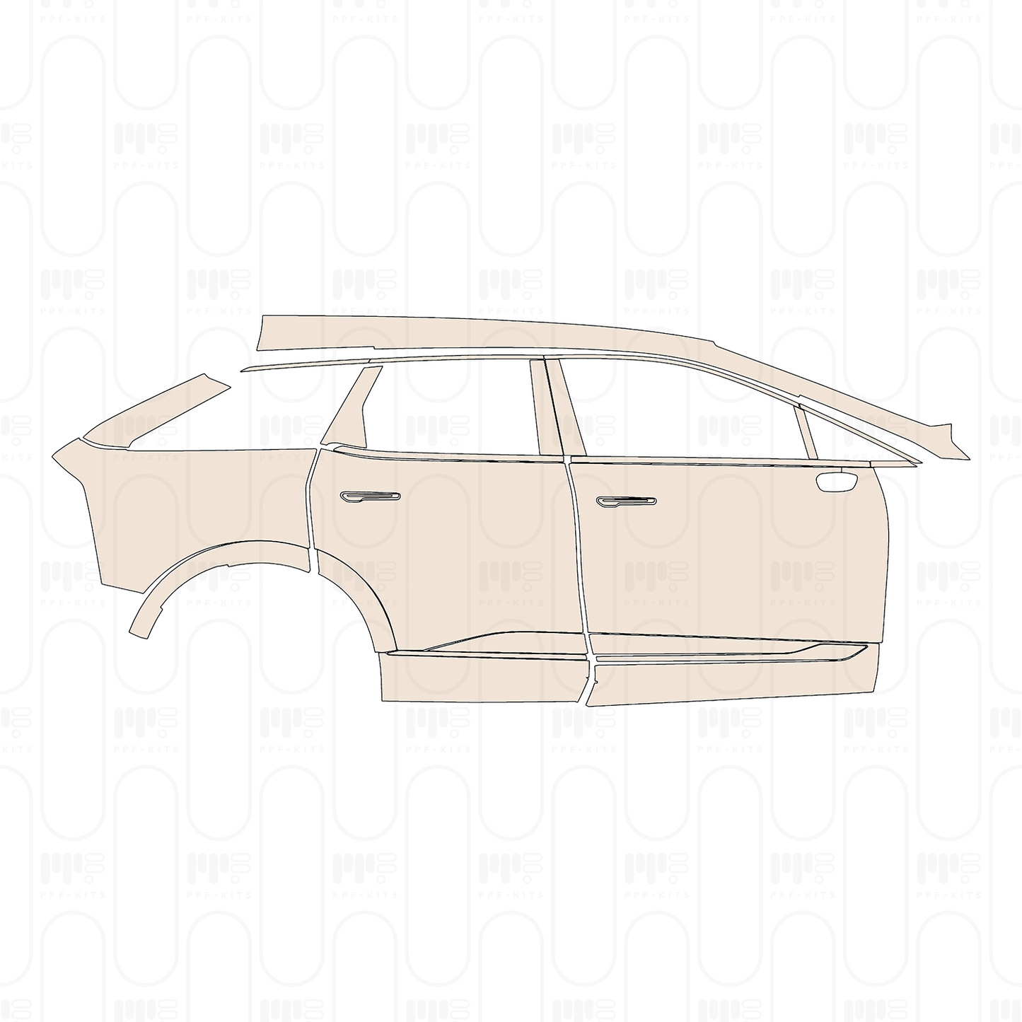 Voorgesneden PPF Cadillac OPTIQ 2026