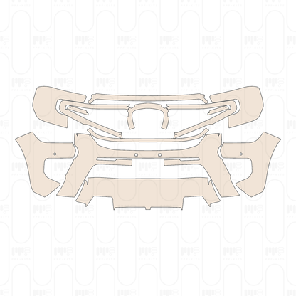 Voorgesneden PPF Ford Everest Wildtrak 2025