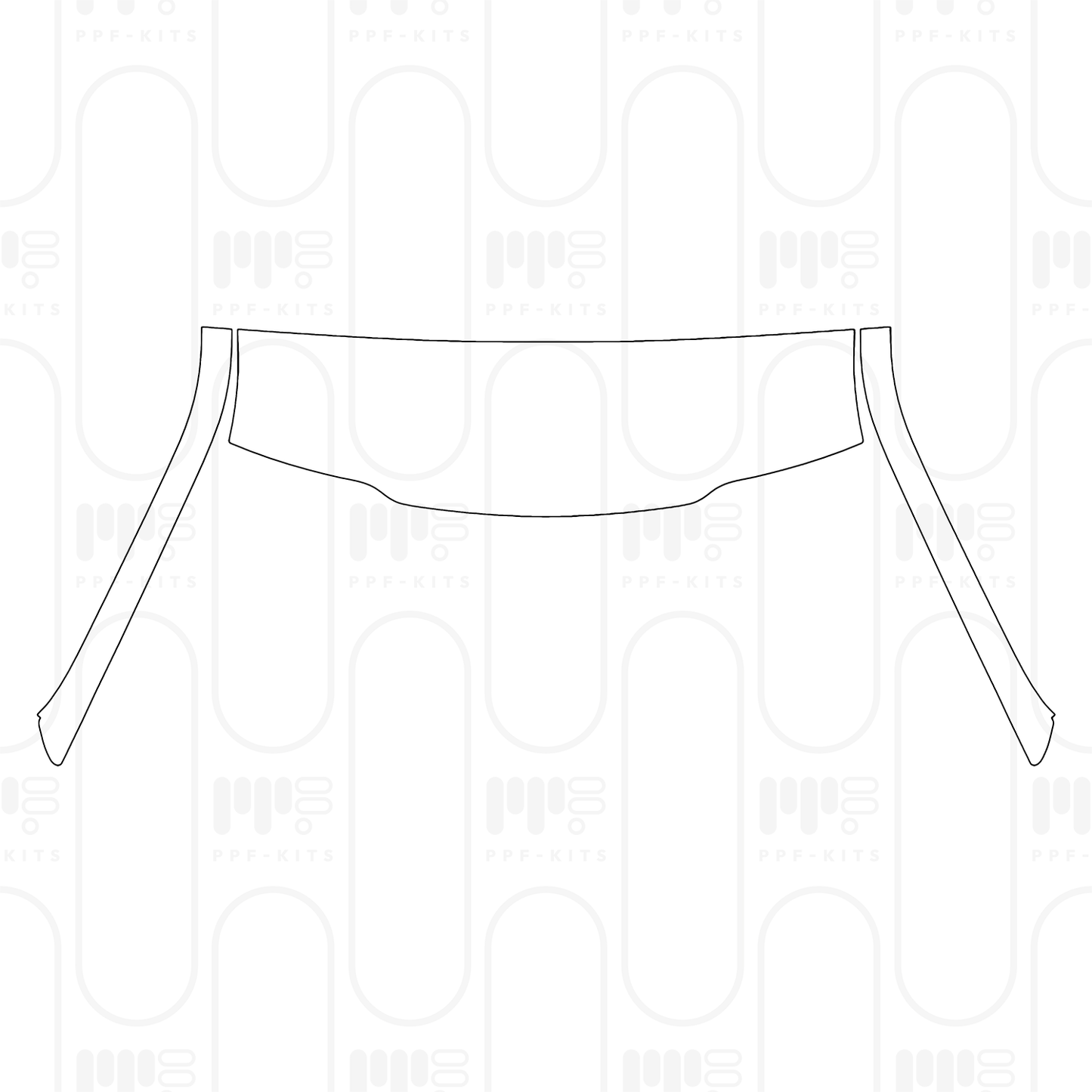 Voorgesneden PPF Ford Super Duty F-250 Crew Cab XLT 2025