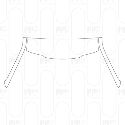 Voorgesneden PPF Ford Super Duty F-250 Crew Cab XLT 2025