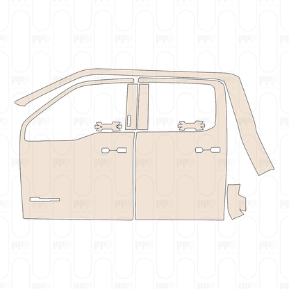 Voorgesneden PPF Ford Super Duty F-450 XL 2025