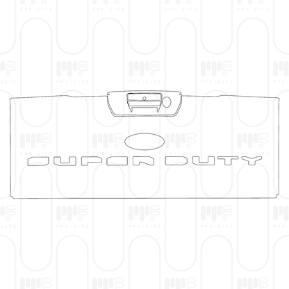 Voorgesneden PPF Ford Super Duty F-250 Crew Cab XLT 2025