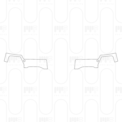 Voorgesneden PPF Ford Super Duty F-250 Crew Cab XLT 2025