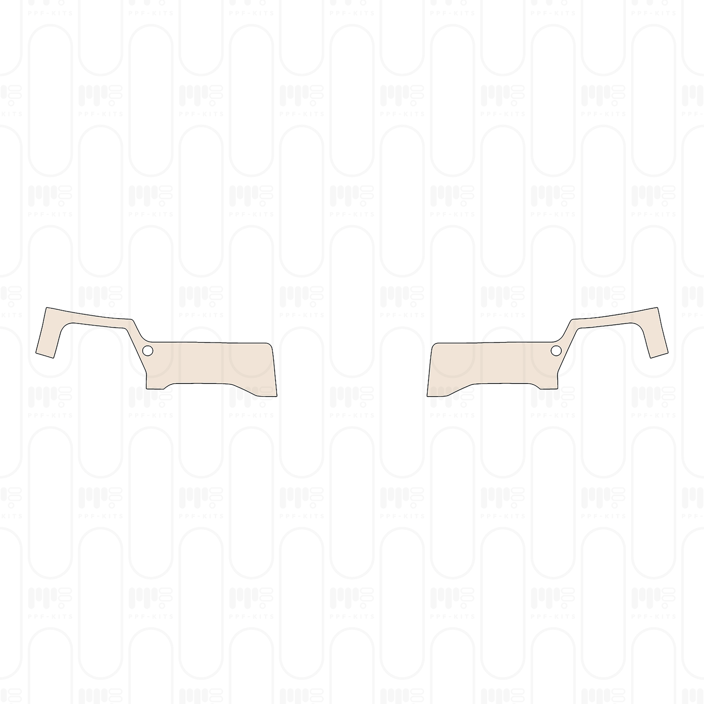 Voorgesneden PPF Ford Super Duty F-450 XL 2025