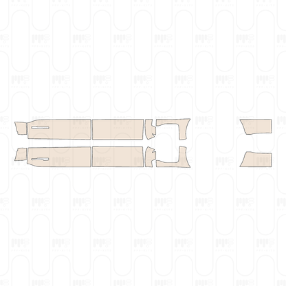 Voorgesneden PPF Ford Super Duty F-250 Crew Cab King Ranch 2025