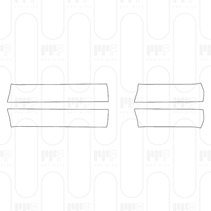 Voorgesneden PPF Ford Super Duty F-250 Crew Cab XLT 2025