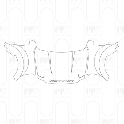Voorgesneden PPF Ford Super Duty F-450 Lariat 2025