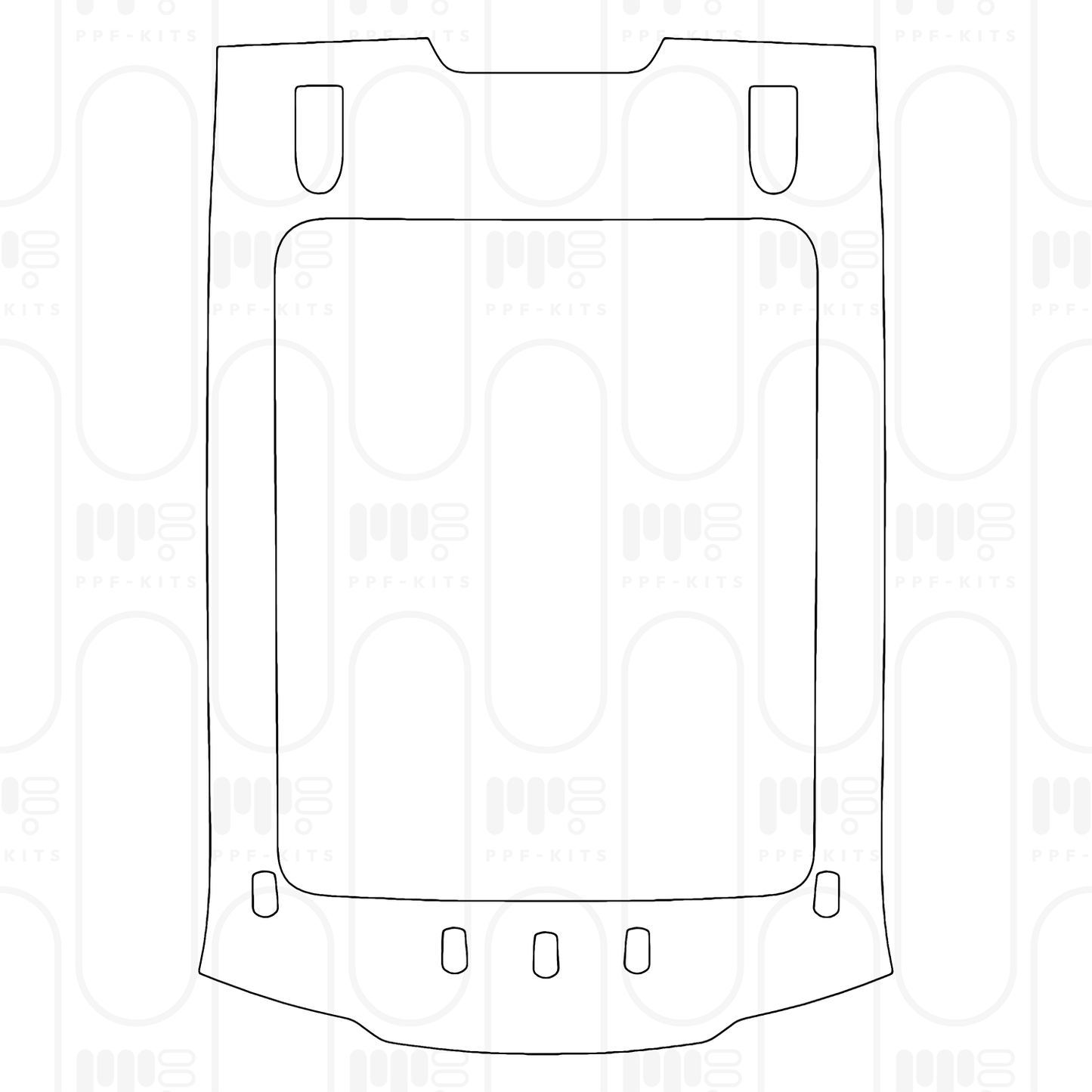 Voorgesneden PPF Ford Super Duty F-450 Lariat 2025