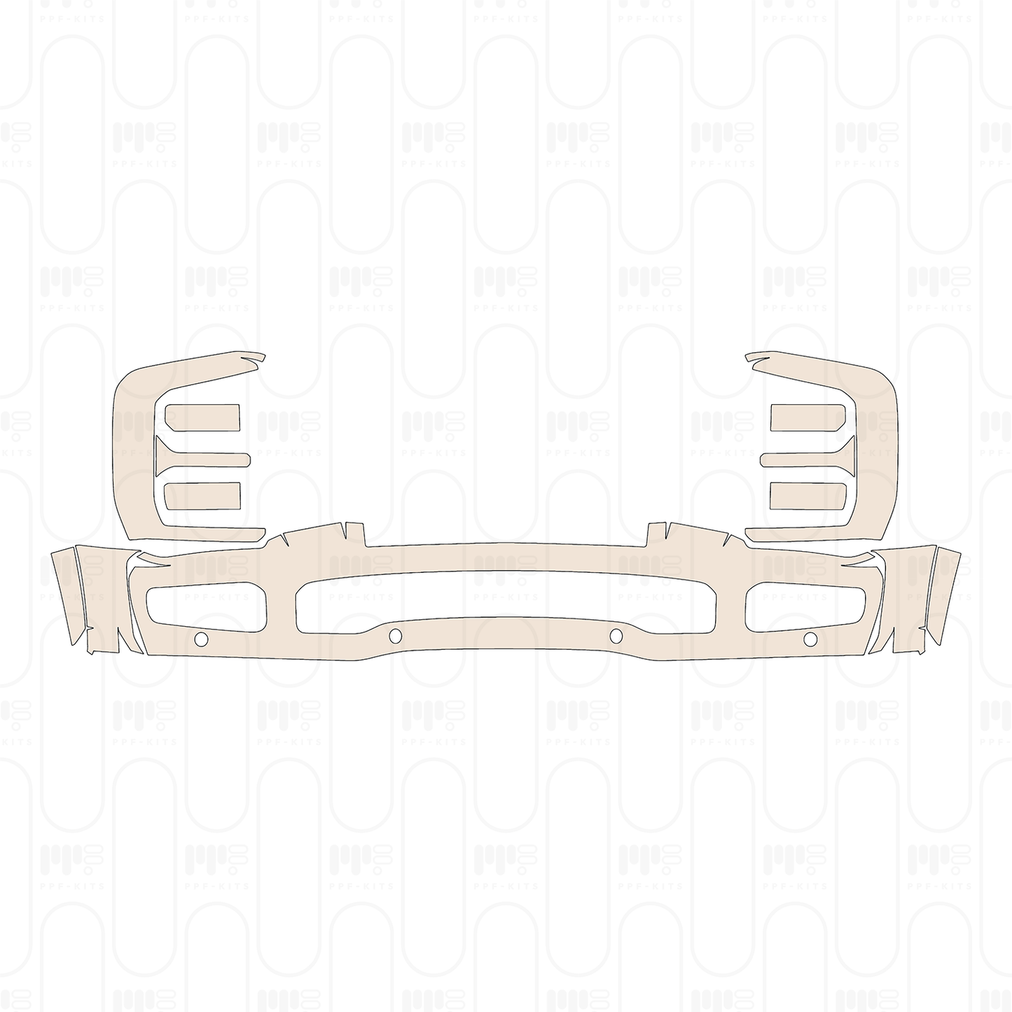 Voorgesneden PPF Ford Super Duty F-450 King Ranch 2025