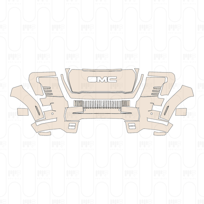 Voorgesneden PPF GMC Sierra EV Max Range Denali 2026