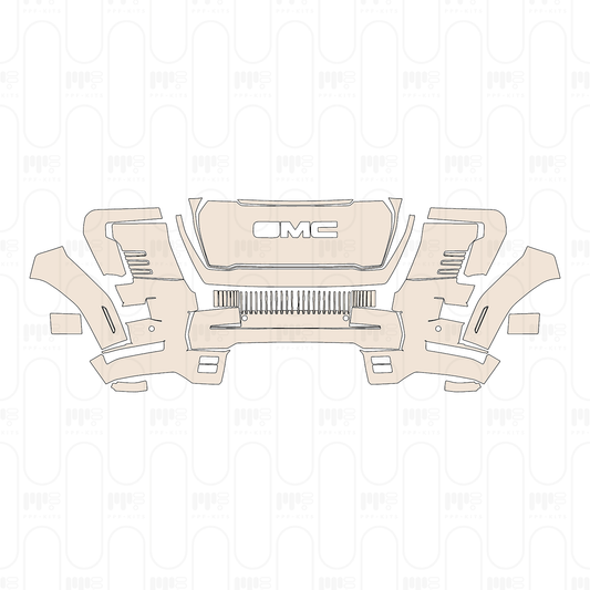 Voorgesneden PPF GMC Sierra EV Max Range Denali 2026