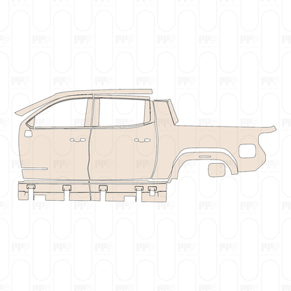 Voorgesneden PPF GMC Sierra EV Max Range Denali 2026